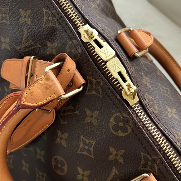 EUC Louis Vuitton Monogram Keepall 45 Boston Travel Hand Bag - Picture 8 of 14